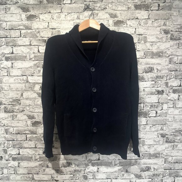 EUC J.Crew Men's Navy Blue Sweater Size Medium - Picture 1 of 13